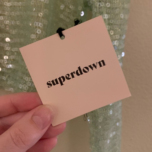 NWT Sequin Crop Top - Picture 4 of 6